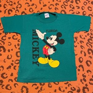 Vintage kid’s Mickey Mouse/Florida tshirt size 10-12